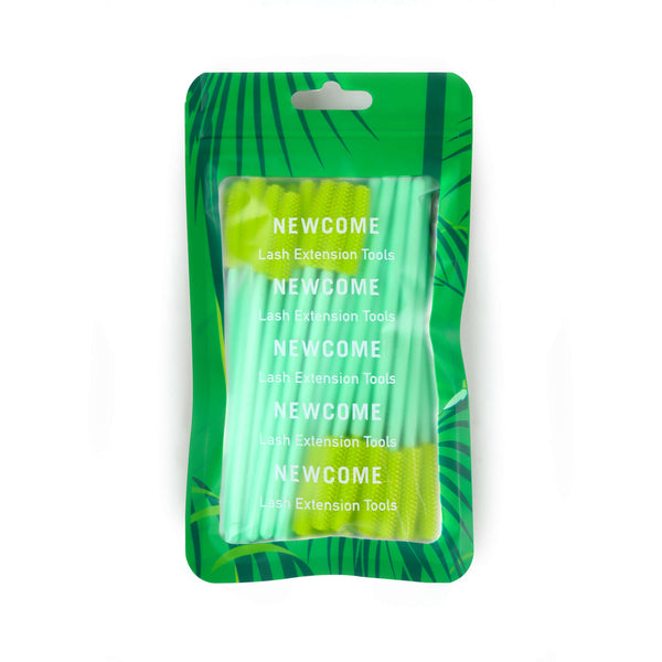 50PCS Silicone Reusable Lash Mascara Wands Lashes