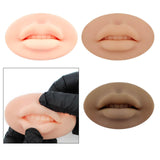 5D Lips Tattoo Practice Silicone Skin For Permanent Makeup Artists newcomelashes