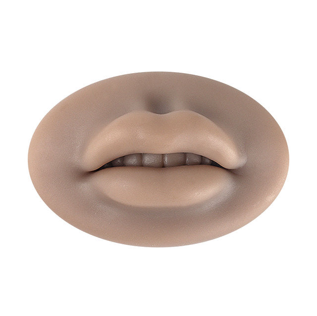 5D Lips Tattoo Practice Silicone Skin For Permanent Makeup Artists newcomelashes