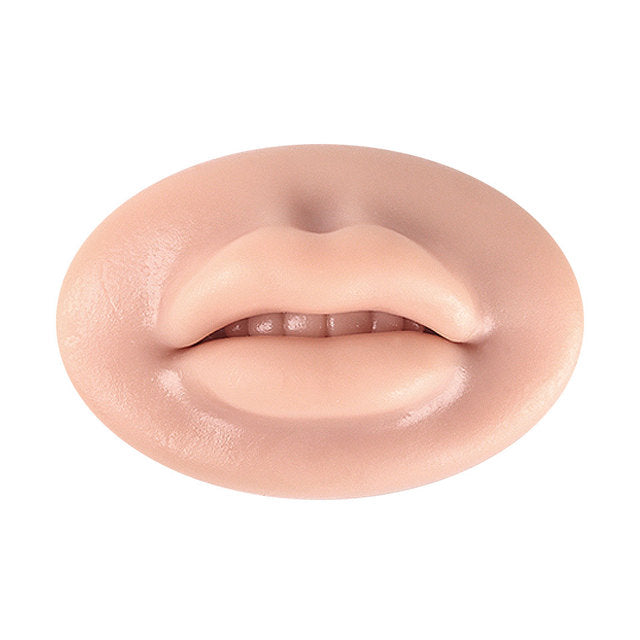 5D Lips Tattoo Practice Silicone Skin For Permanent Makeup Artists newcomelashes