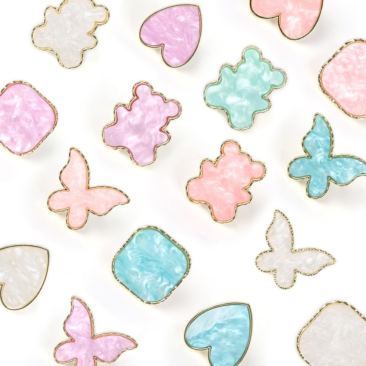 Acrylic Palette Eyelash Glue Holder Tool newcomelashes