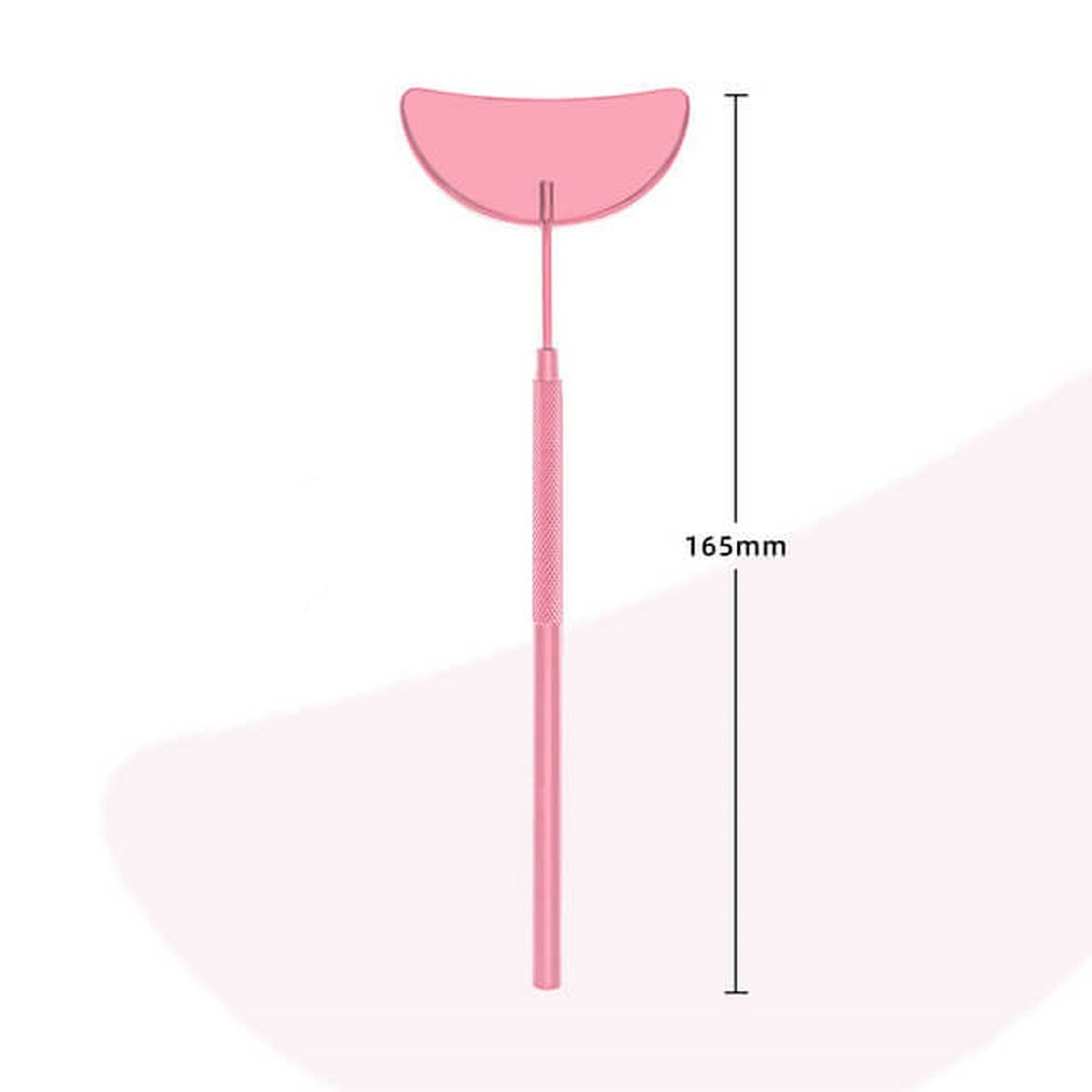 Crescent Eyelash Mirror Magnifying Makeup Tool newcomelashes