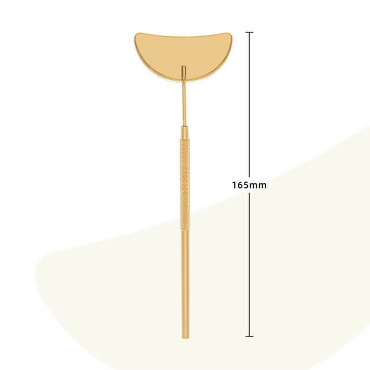 Crescent Eyelash Mirror Magnifying Makeup Tool newcomelashes