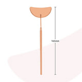 Crescent Eyelash Mirror Magnifying Makeup Tool newcomelashes