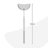 Crescent Eyelash Mirror Magnifying Makeup Tool newcomelashes