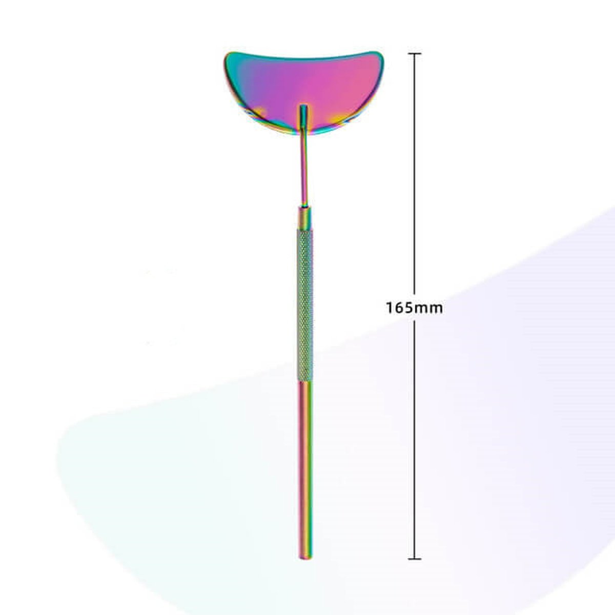 Crescent Eyelash Mirror Magnifying Makeup Tool newcomelashes