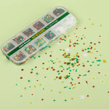 12 Grids Mix Color Shape Lash Sequins for Lash Nail Art