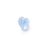 100 PCS Sweet Heart V-Shaped Glue Cups Ring newcomelashes