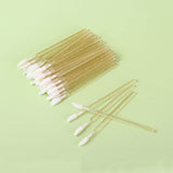 50PCS Lash Lipstick Brush Crystal Lint Free Applicators