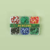 6 Girds Mix Color Shape Slice Polymer Soft Clay Crafts for Nails