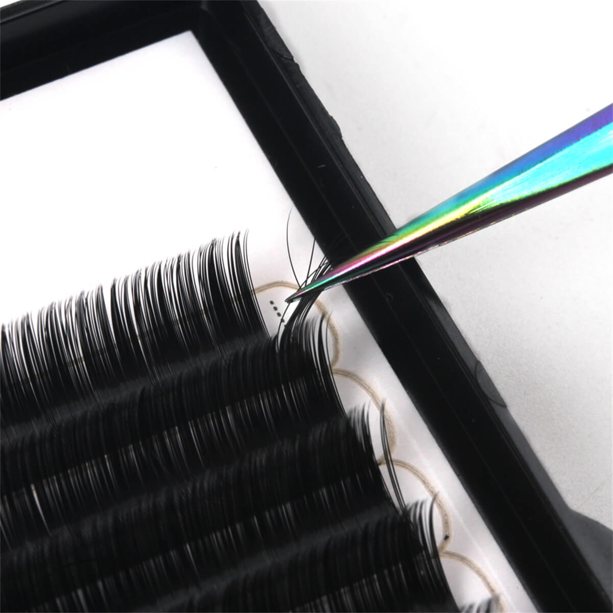 Colorfully Straight / Curved Tweezers newcomelashes