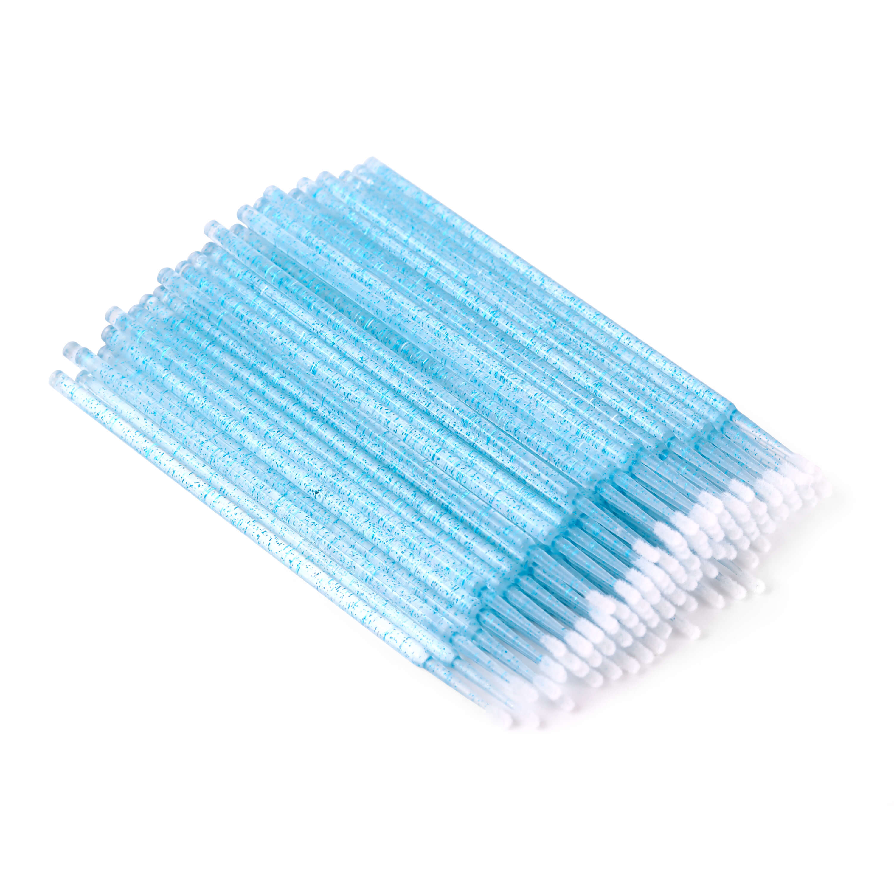 100Pcs/lot Crystal Handle Disposable Micro Brush Swabs - Bestm ® Lashes -  Professional Eyelash Extensions Supplier