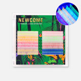 Neon Jewel Ombre Lashes Mixed Color 0.07MM