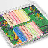 Neon Jewel Ombre Lashes Mixed Color 0.07MM newcomelashes