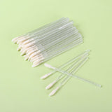 50PCS Lash Lipstick Brush Crystal Lint Free Applicators