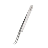 Silver 45 Degree Tweezers newcomelashes