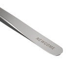 Silver 45 Degree Tweezers newcomelashes