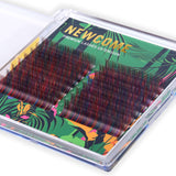Mixed Multicolored Lashes 0.07MM newcomelashes