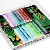 Mariposa Ombre Lashes Mixed Color 0.07MM newcomelashes