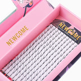 Premade Spike Wispy Lash Extensions 0.07MM newcomelashes