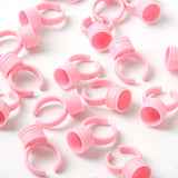 100 PCS Deep Surface Glue Cups Ring Medium Size